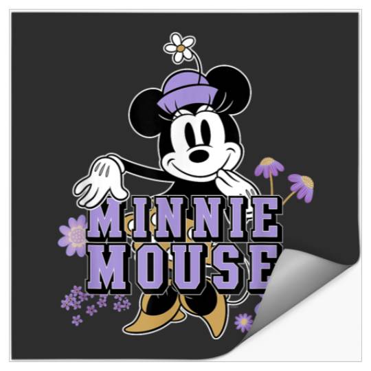 Disney Minnie Mouse Classic Look Floral Spring F Stickers