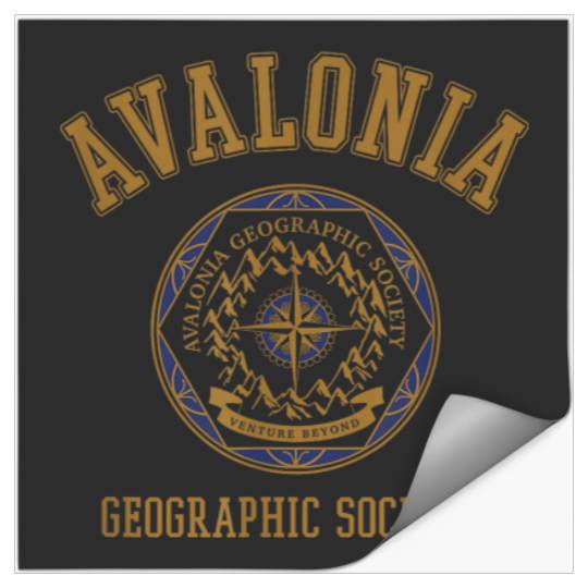 Disney Strange World Avalonia Geograhic Society Stickers