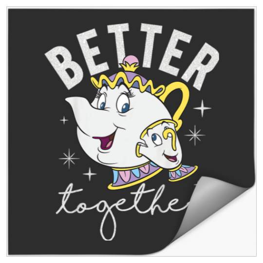 Kids Disney Beauty and the Beast Mrs Potts and C Stickers