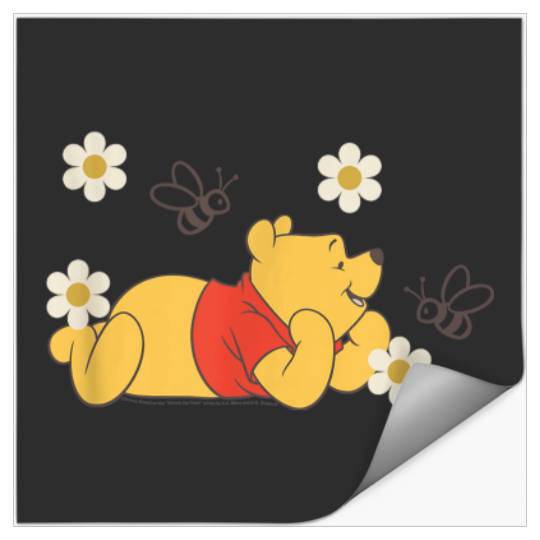 Disney Winnie The Pooh In Nature With Bees Flora Stickers