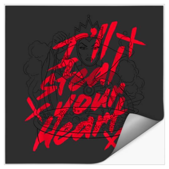 Disney Villains Evil Queen Ill Steal Your Heart Stickers