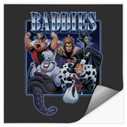 Disney Villains Epic Baddies Team Group Shot Che Stickers