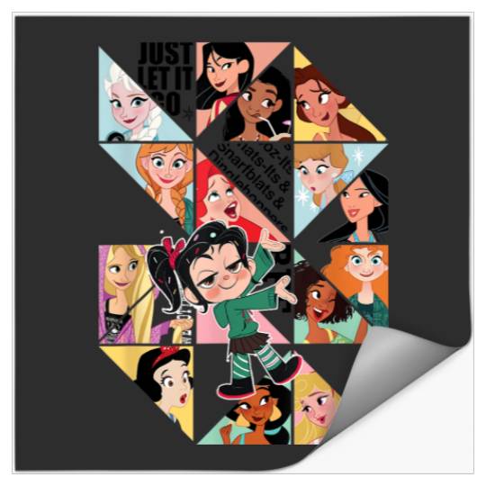 Disney WreckIt Ralph Vanellope Presents Disney P Stickers