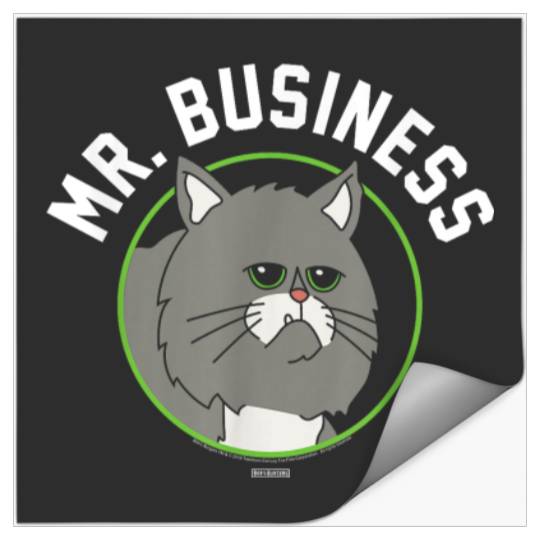 Bobs Burgers Mr Business Stickers