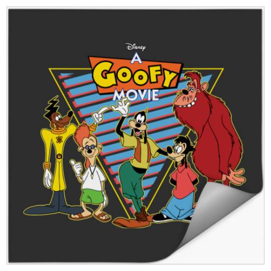 Disney A Goofy Movie Crew 90s Sweatshirt Stickers