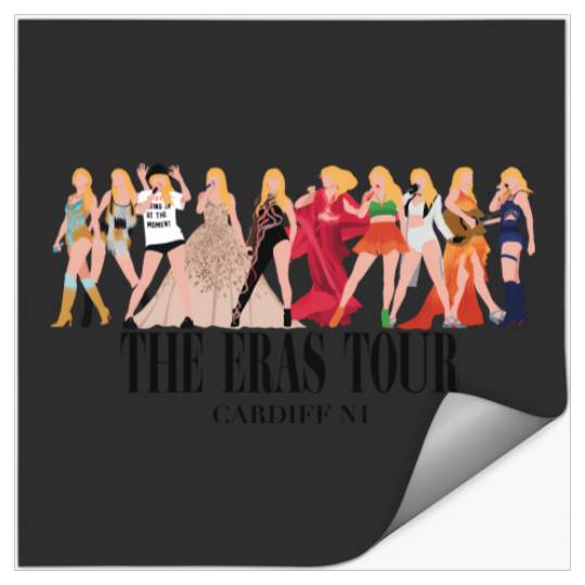 Discover 45 Cardiff Night 1 - The Eras Tour Stickers