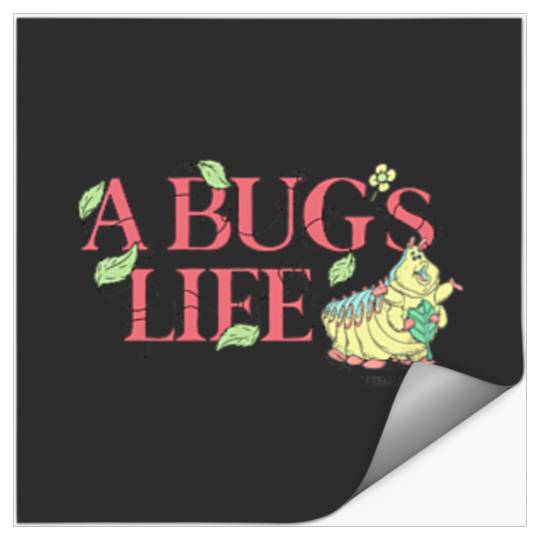 Disney Pixar A Bug's Life Iconic Heimlich Small Pocket Logo Stickers