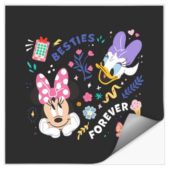 Disney Mickey And Friends Minnie & Daisy Besties Forever Stickers