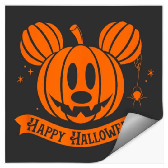 Disney Mickey and Friends Halloween Mickey Pumpk Stickers