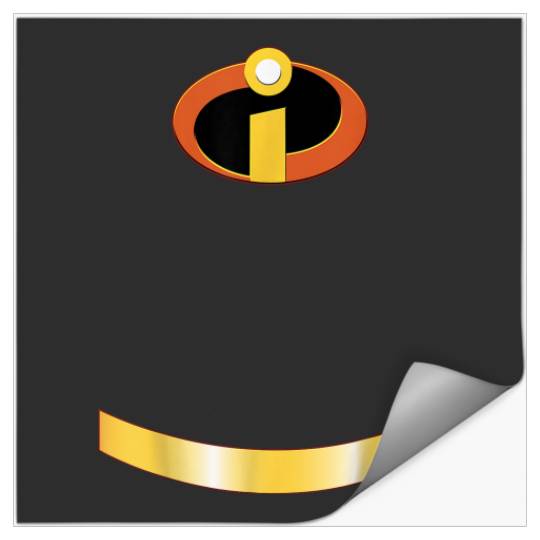 Disney Pixar The Incredibles Halloween Super Cos Stickers