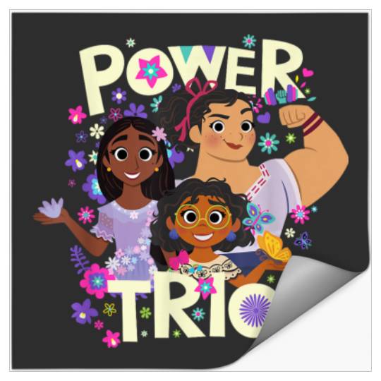 Disney Encanto Mirabel Isabela Luisa Power Trio Stickers