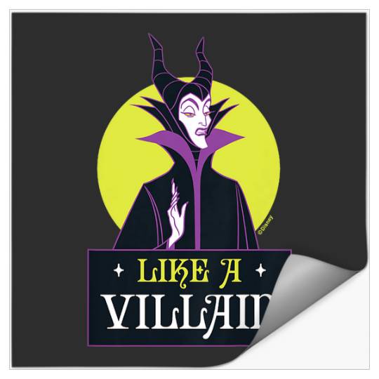 Disney Villains - Maleficent Like A Villain Stickers