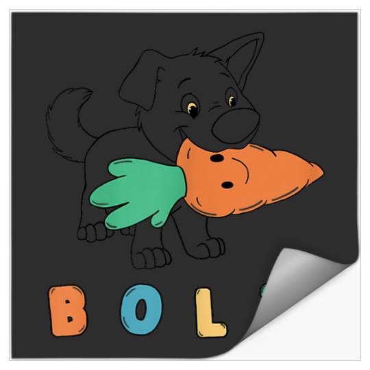 Disneyss Bolt International Dog Day Carrot Pup Stickers