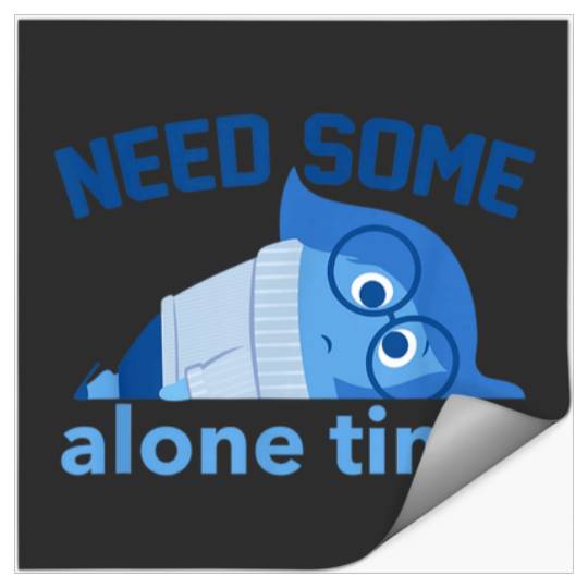 Disney Pixar Inside Out Need Some Alone Time Sad Stickers