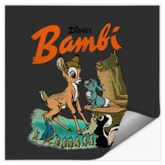 Disney Bambi  Group Poster Stickers