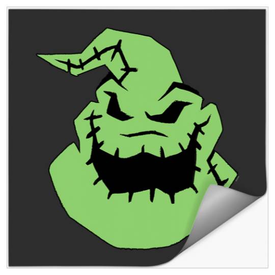 Disney The Nightmare Before Christmas Oogie Boogie Big Face Stickers