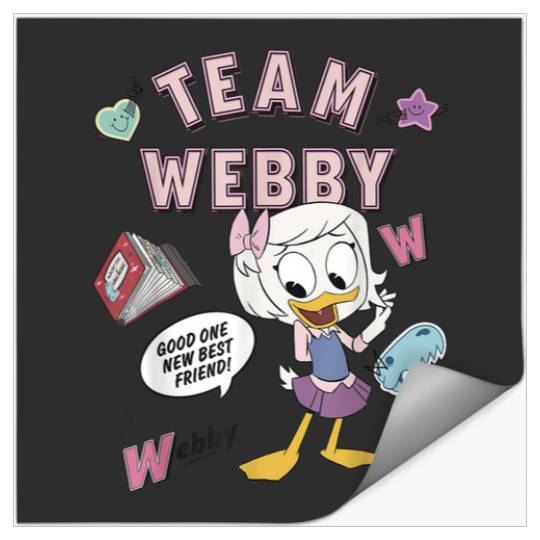 Disney DuckTales Team Webby Collage Stickers