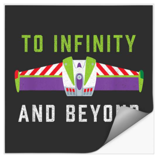 Disney and Pixars Toy Story Buzz Graduation To I Stickers