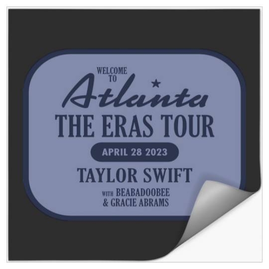 Eras Tour Atlanta Night 1 April 28 Sticker Stickers