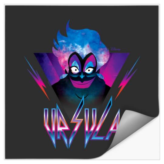 Disney Villains - Ursula Glam Rock Stickers