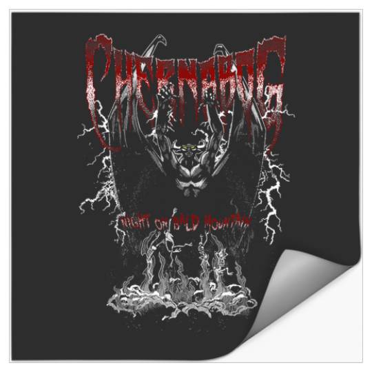 Disney Villains Chernabog Night On Bald Mountain Stickers