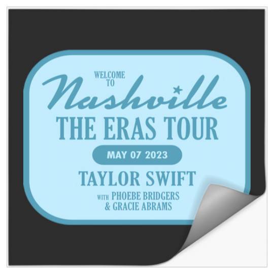Discover Eras Tour Nashville Night 3 May 7 Sticker Stickers