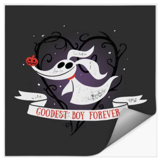 Disney The Nightmare Before Christmas Zero Goodest Boy Merry Christmas 2024 Stickers