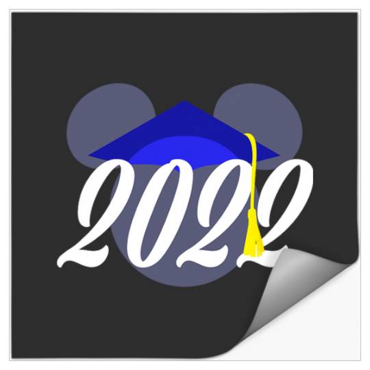 Disney Mickey And Friends Mickey Graduation Class Of 2022 Stickers