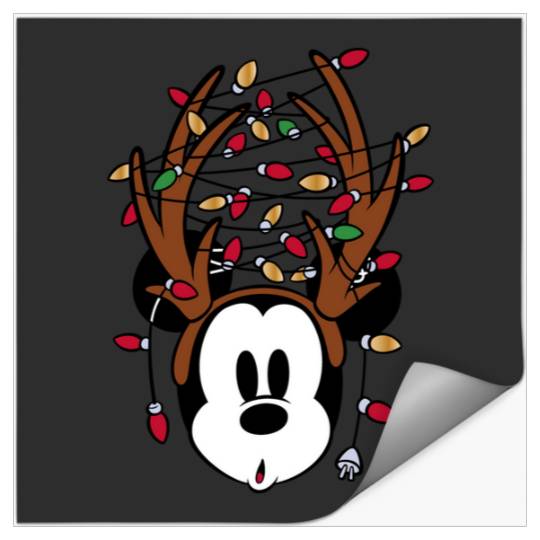 Disney Mickey Mouse Tangled Holiday Merry Christmas 2024 Stickers