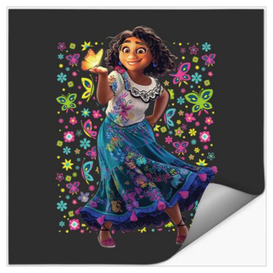 Disney Encanto Maribel Magic Glowing Butterflies Stickers