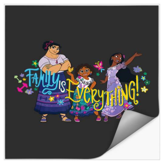 Disney Encanto Mirabel Isabela Luisa Family is E Stickers