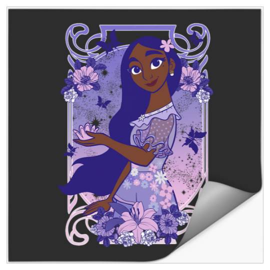 Disney Encanto Isabella Dreamy Floral Portrait Stickers