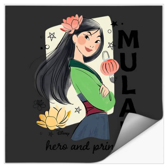 Disney Princess - Mulan Hero And Princess Stickers