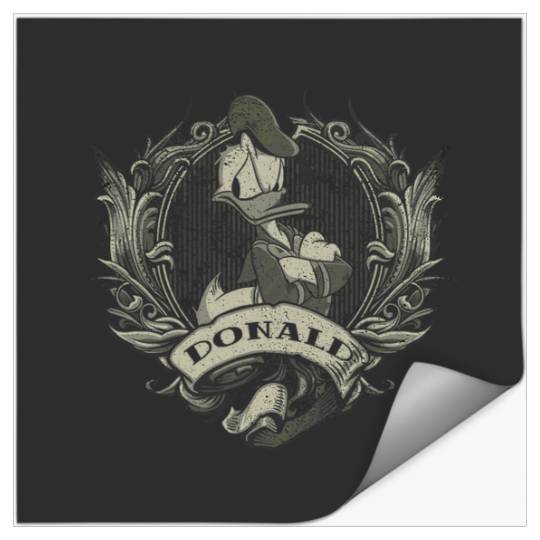 Disney Mickey And Friends Donald Duck Grumpy Money Portrait Stickers