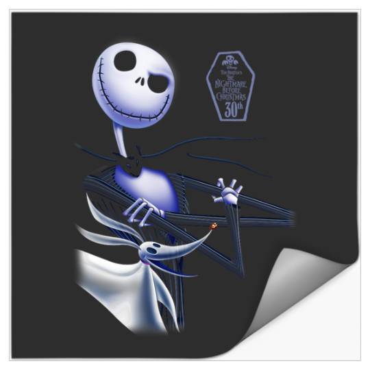 Disney The Nightmare Before Christmas 30th Anniversary Jack Stickers
