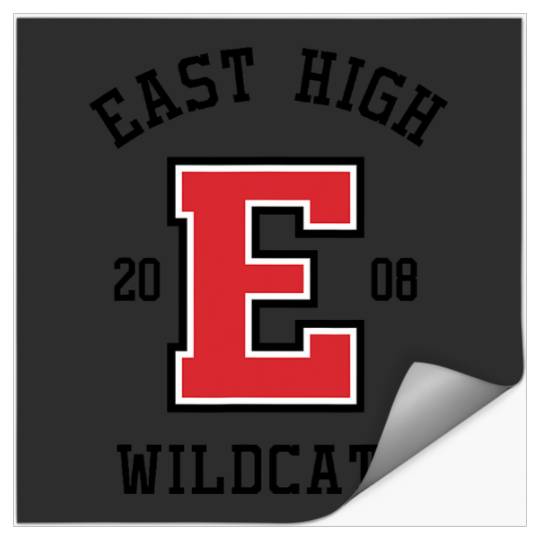 Disney High School Musical The Series East High Wildcats Stickers