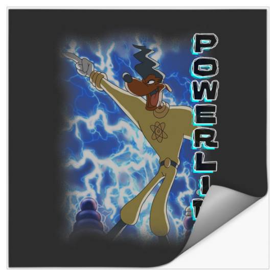 Disney A Goofy Movie Powerline Electrifying Dance Poster Stickers