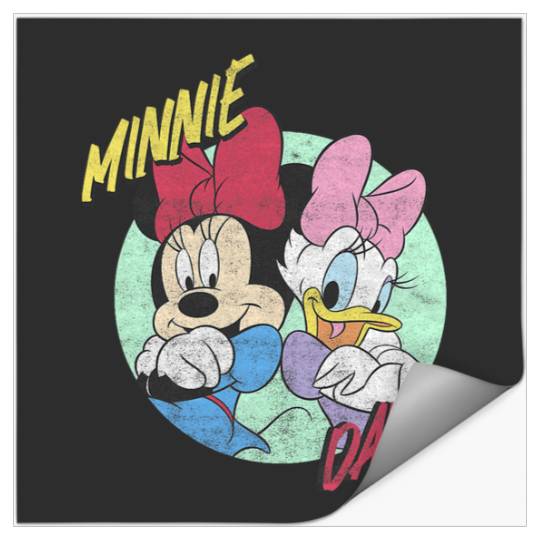 Disney Mickey Classic Minnie And Daisy Back To Back Poster Stickers
