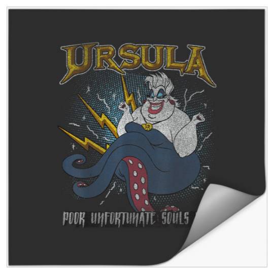 Disney Little Mermaid Ursula Quote Portrait Stickers