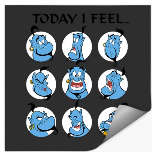 Disney Princess - Genie Today I Feel... Stickers