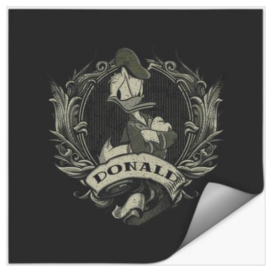 Disney Mickey And Friends Donald Duck Grumpy Money Portrait Stickers