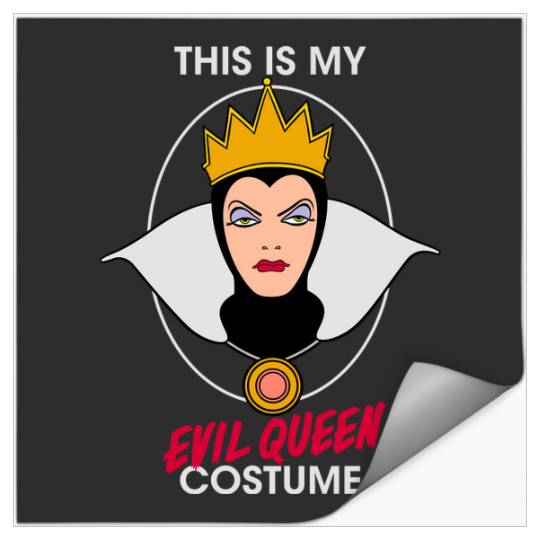 Disney Villains This is My Evil Queen Costume Halloween Sweatshirt Stickers