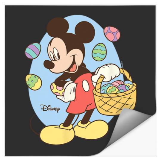 Disney - Mickey Easter Basket Stickers