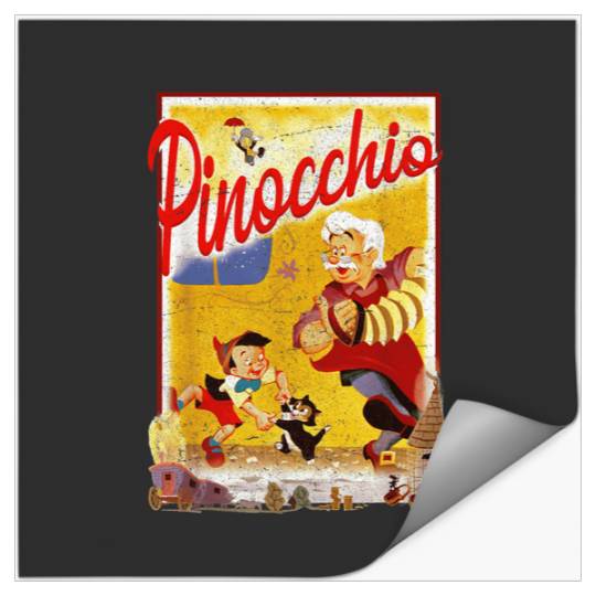 Disney Pinocchio  Storybook Poster Stickers