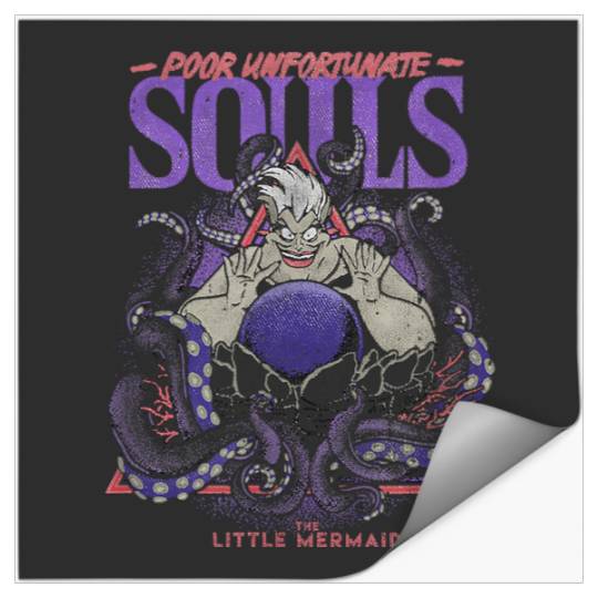 Disney The Little Mermaid Ursula Crystal Ball Sea Witch Stickers