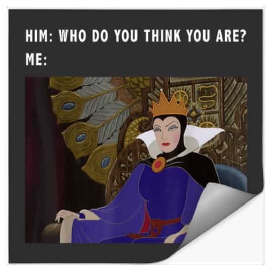 Disney Sleeping Beauty Maleficent Evil Queen Mem Stickers