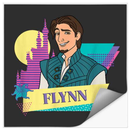 Disneyss Tangled Retro Couples Matching Flynn Rider Stickers