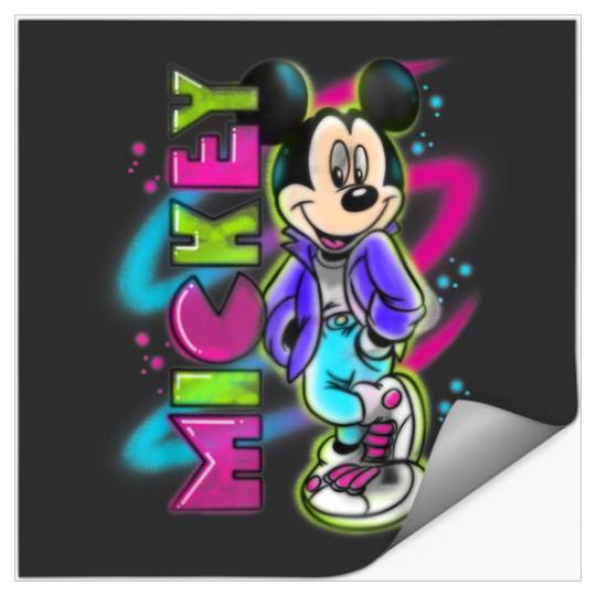 Disney Mickey Mouse Airbrush Stickers