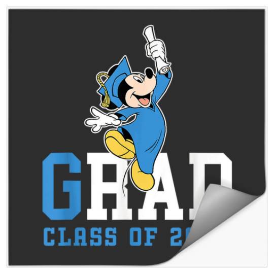 Disney Mickey Mouse 2024 Graduation Class of 24 Stickers