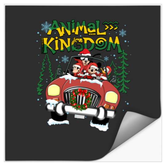 Animal Kingdom Friends  : Mickey Disney Christmas, Disney Christmas Stickers